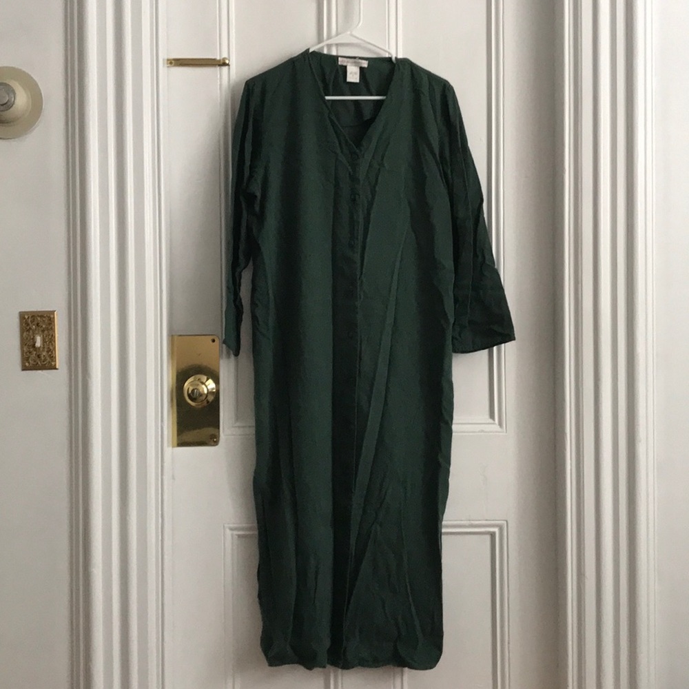 Vintage 100% Silk Maxi Dress - The Limited